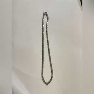 925 Sterling Silver  ITALY Choker Necklace